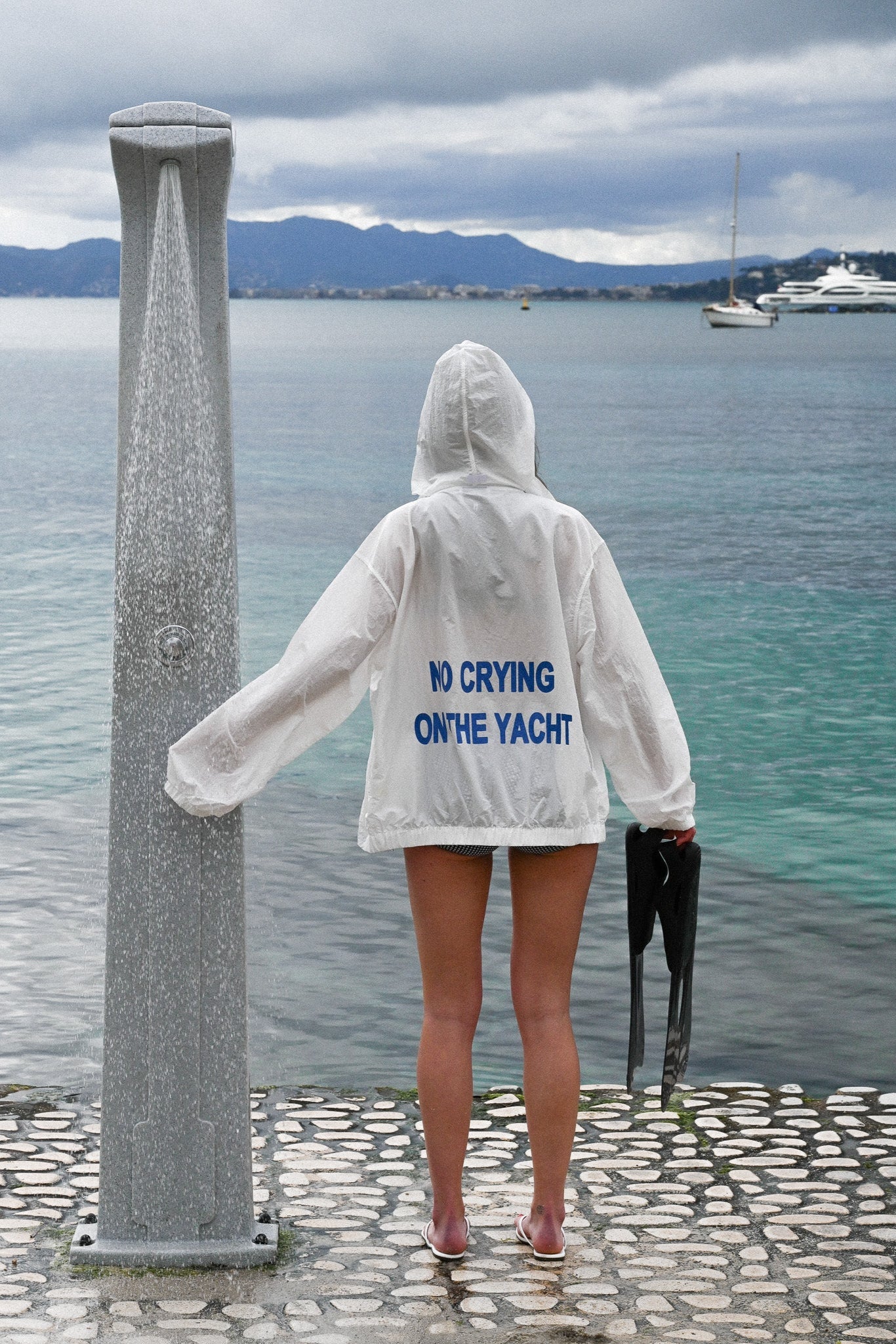 No Crying Windbreaker