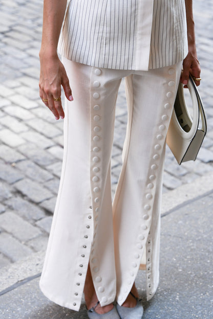 Fabio Linen Snap Trousers