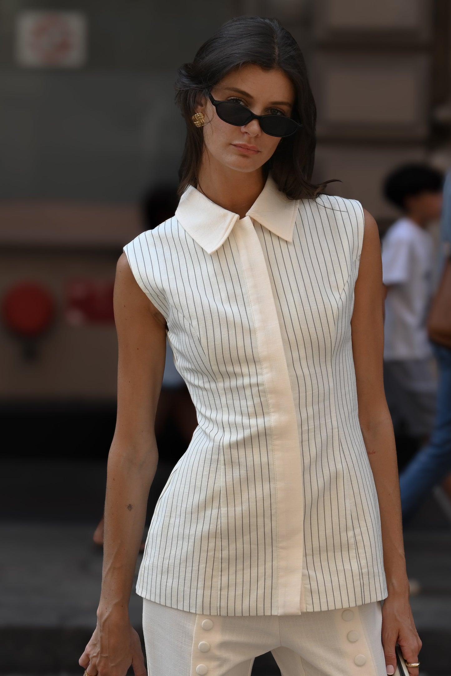 Anni Linen Top