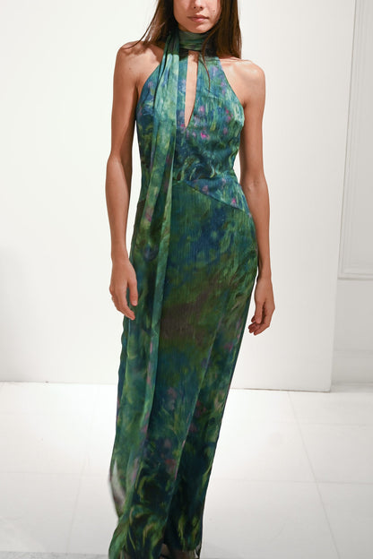 Monet Dress — Irises