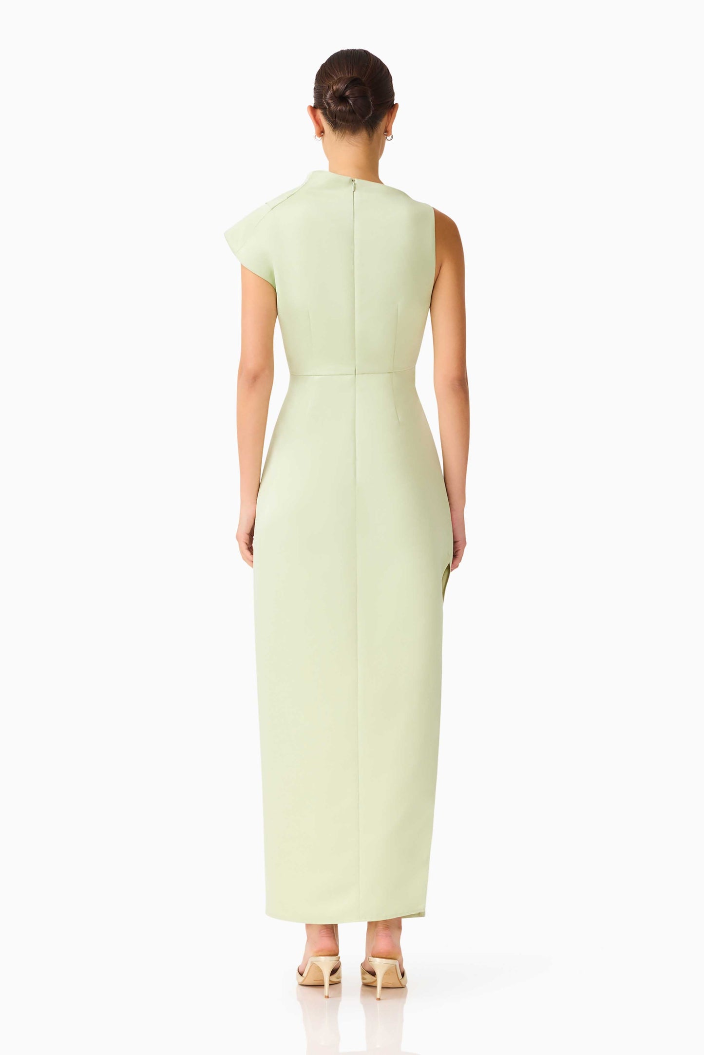 Coralie Maxi Gown in Sage Green