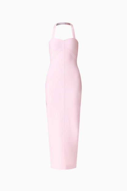 Marla Halter Gown in Pink