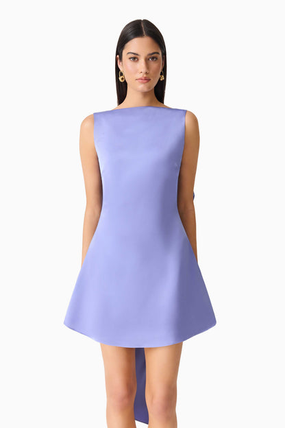 Jacinta Shift Mini Dress in Blue
