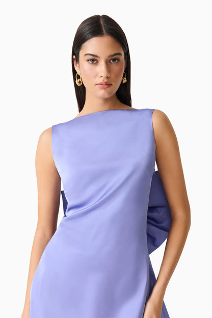 Jacinta Shift Mini Dress in Blue