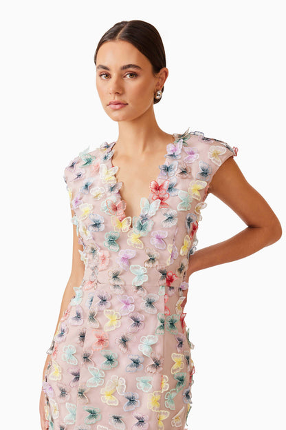 Aviva Maxi Dress in Pink