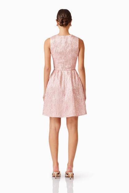 Joesphine Corset Mini Dress in Pink