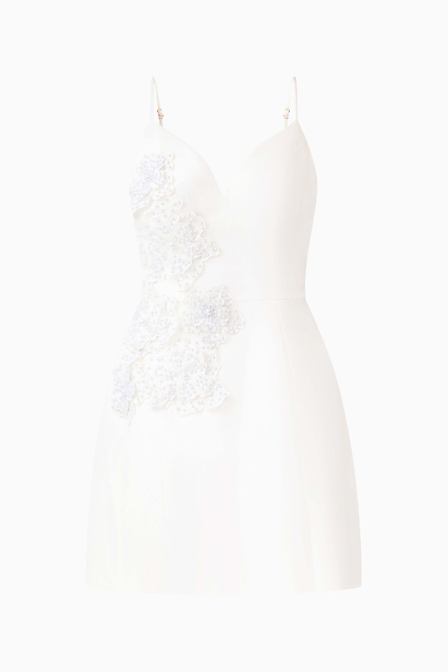 Stella Tulip Mini Dress in White