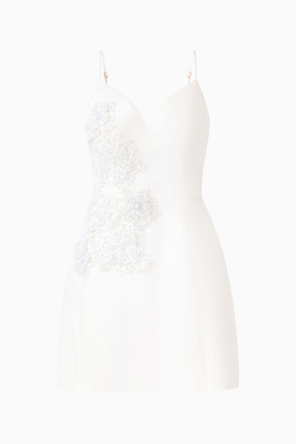 Stella Tulip Mini Dress in White