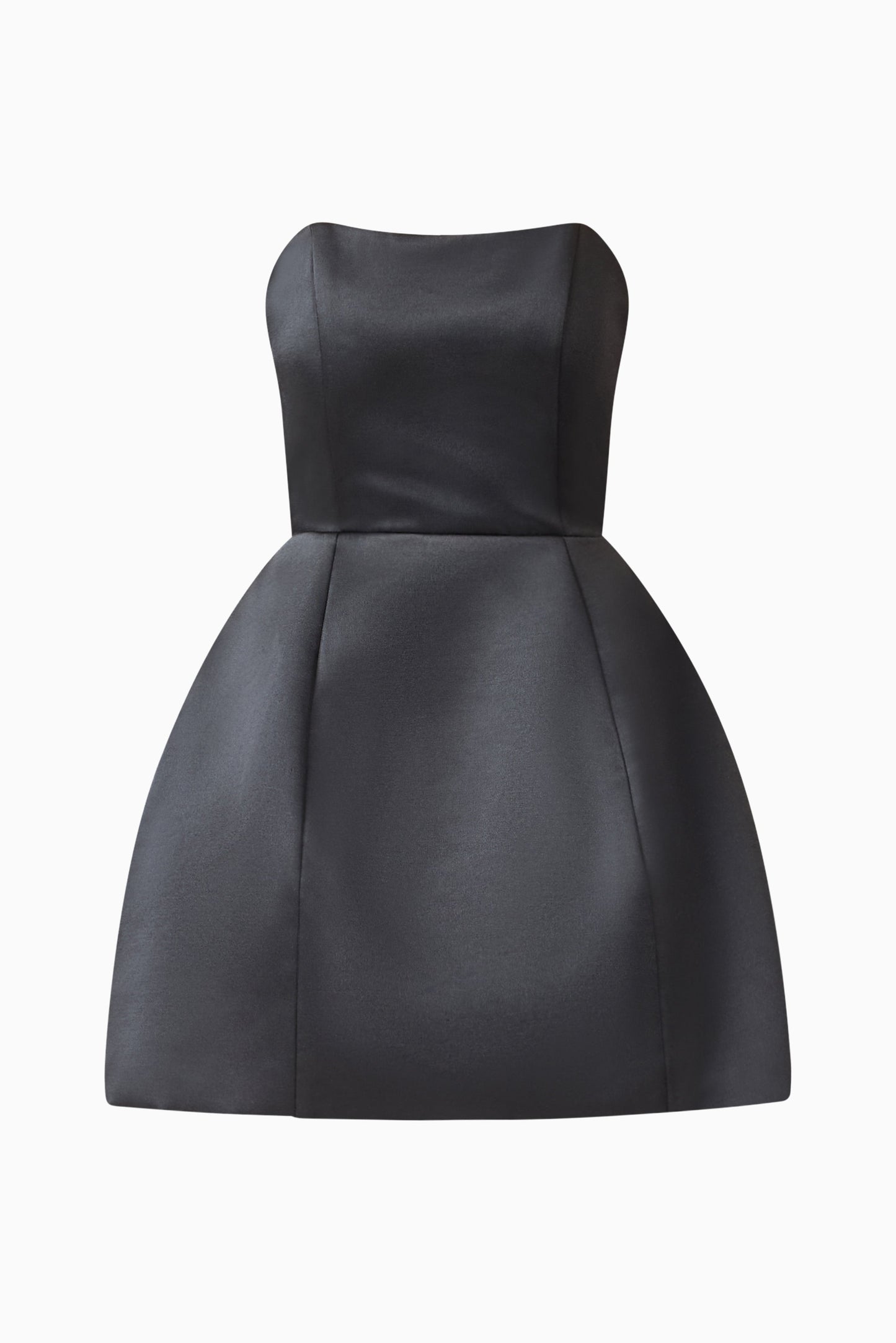 Manon Tulip Mini Dress in Black