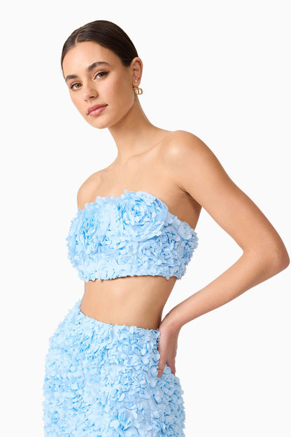 Kaia Floral Set in Blue