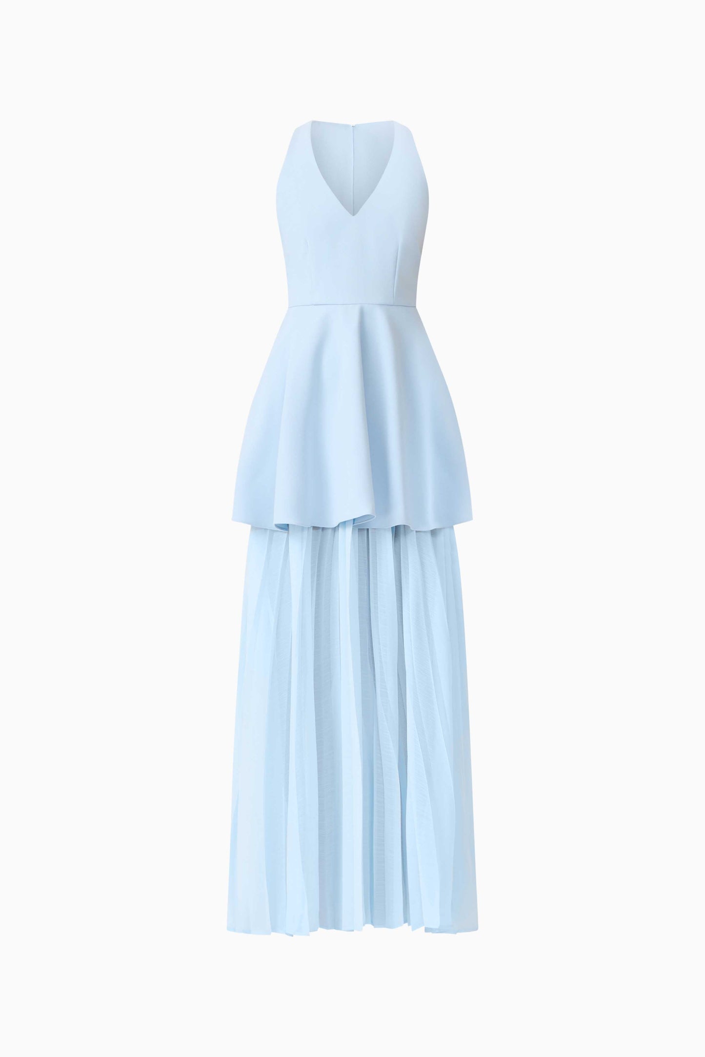 Anaya V Neck Maxi Dress in Blue