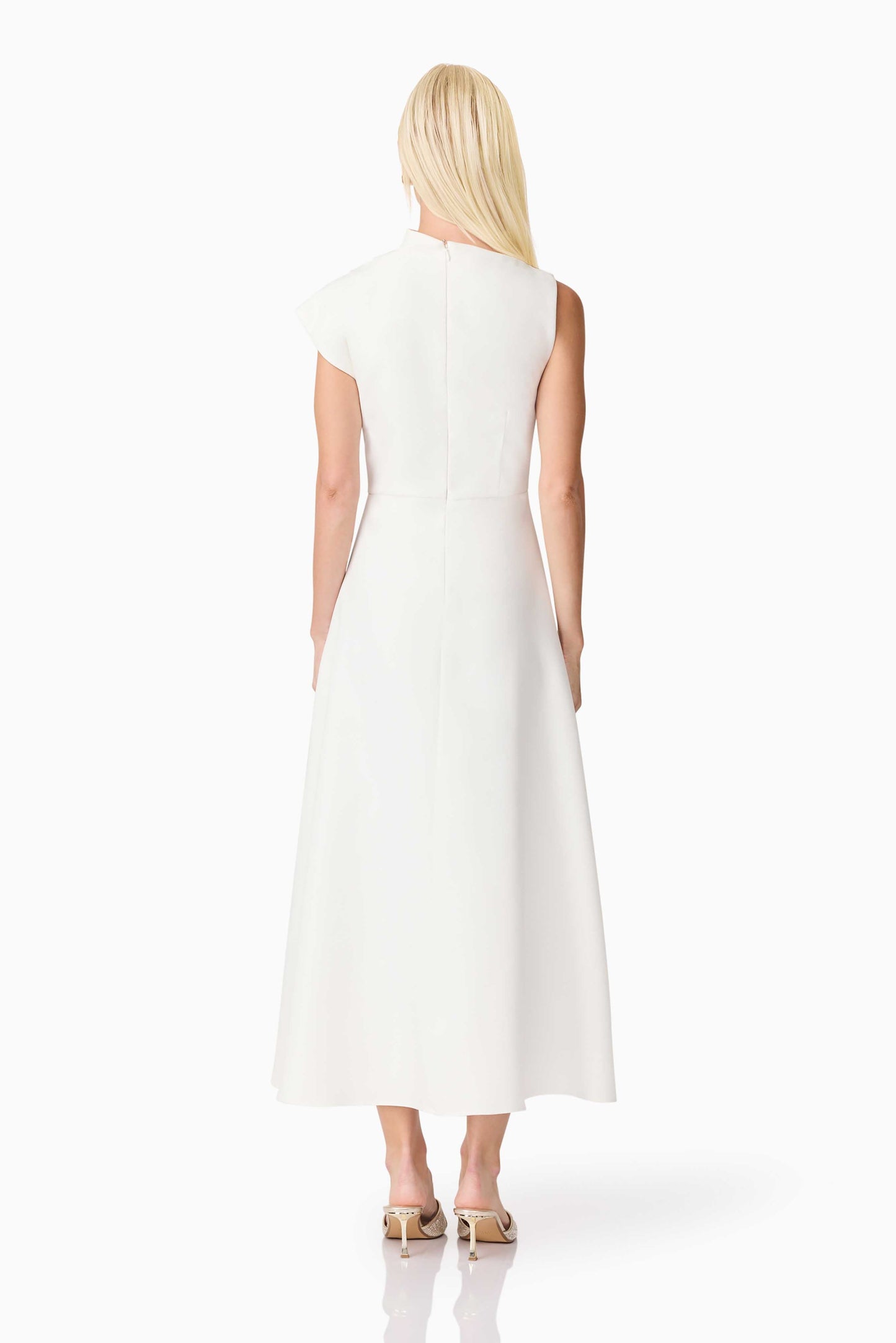 Rafaela Midi Dress in White