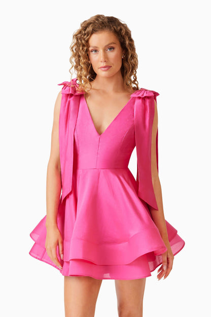 Kalani Mini Dress in Pink