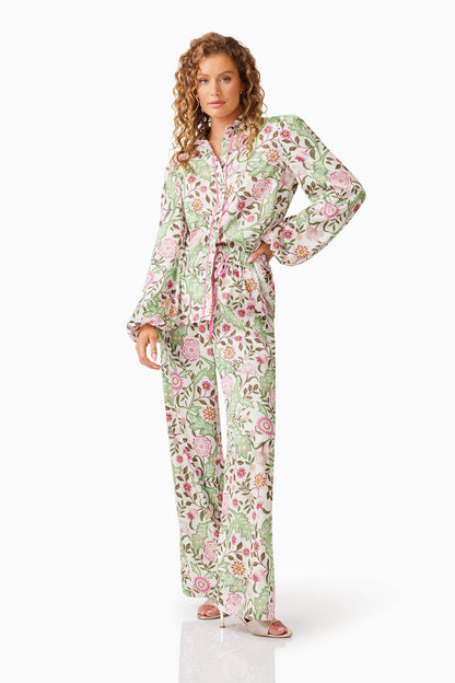 Maysa Pants Set in Floral