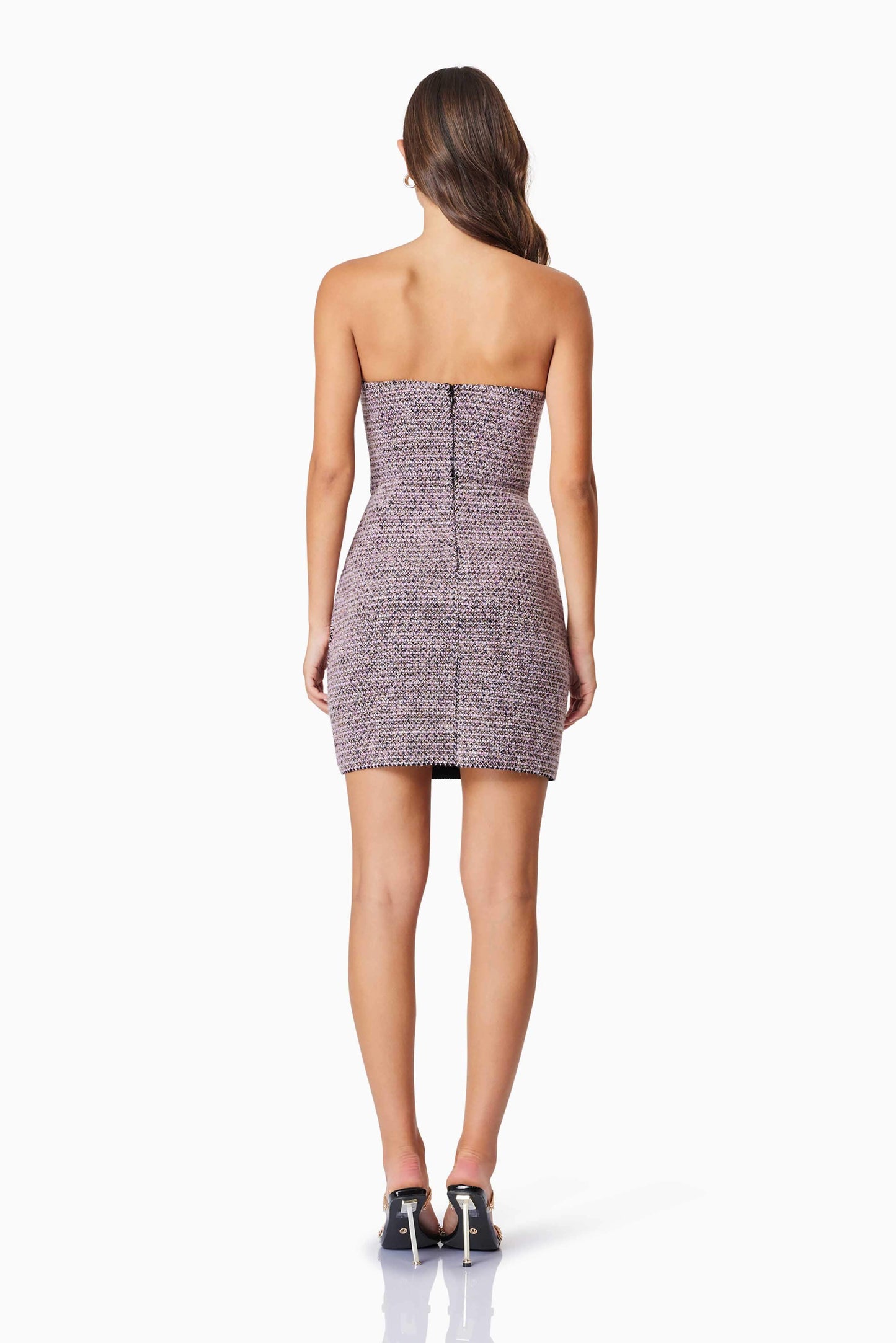 Magnolia Party Mini Dress In Purple