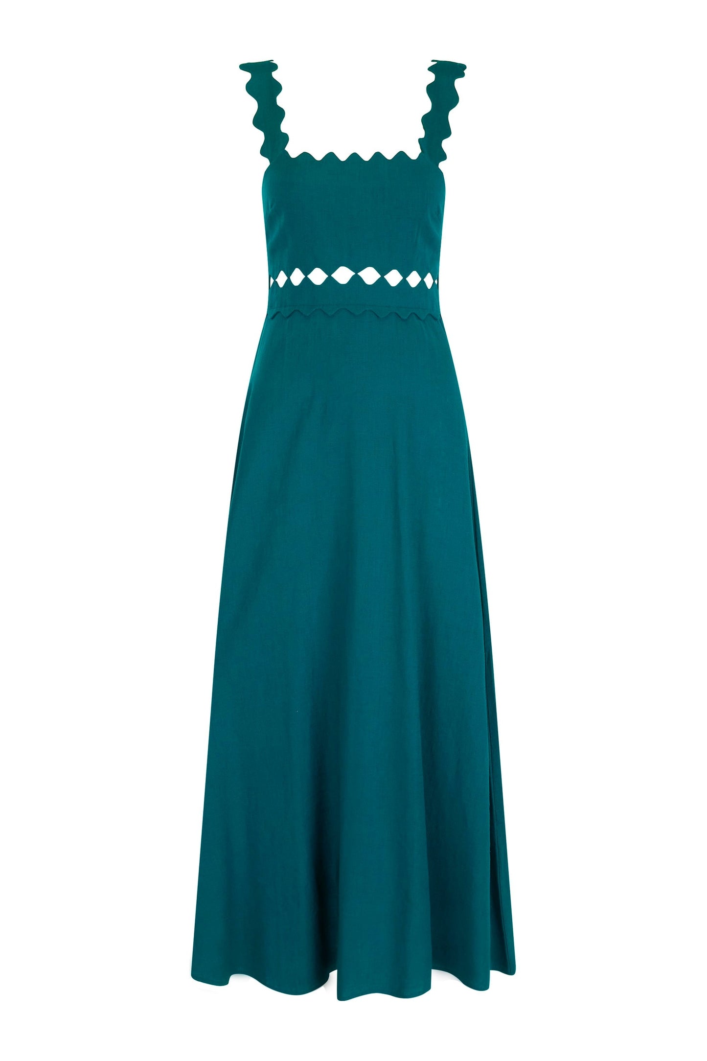 Evelyn Dress In Jade