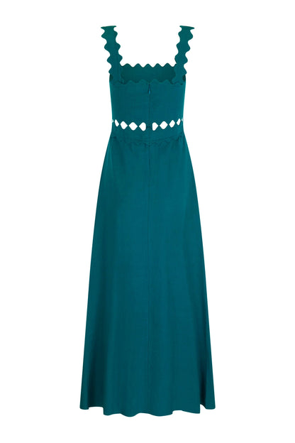 Evelyn Dress In Jade