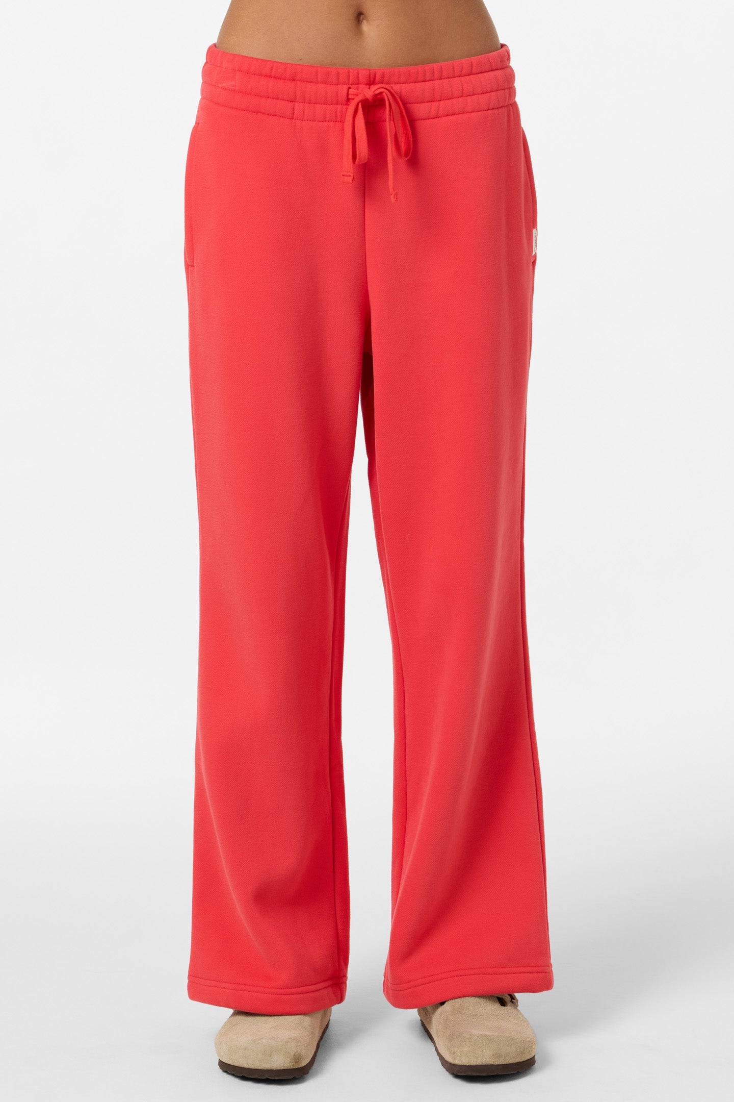 Straight Leg Fleece Sweatpants