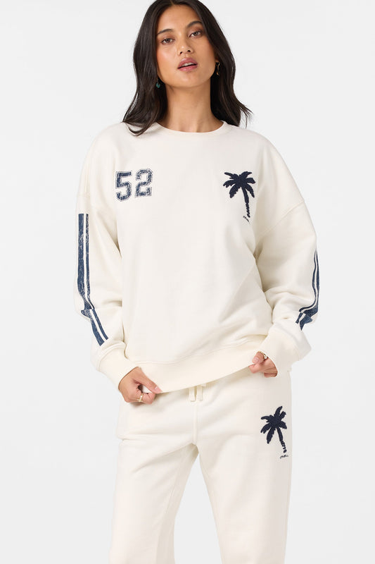 Team Oversized Crew Neck Fleece