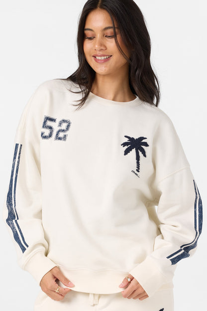 Team Oversized Crew Neck Fleece