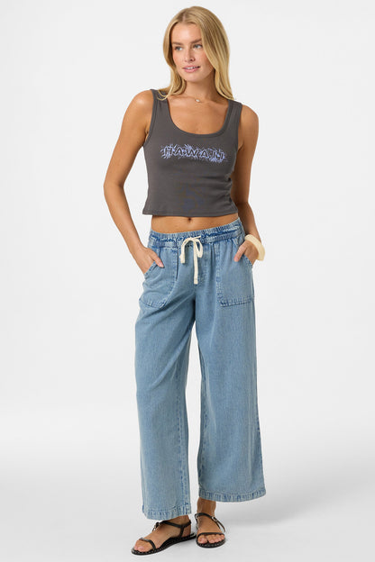 Lux Hawaii Scoopneck Tank