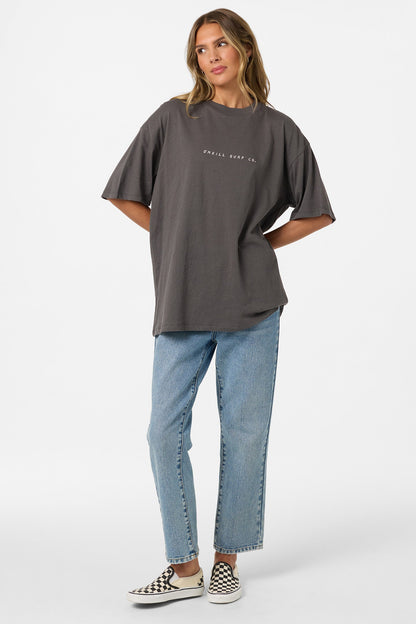 Linear Scape Oversized Tee