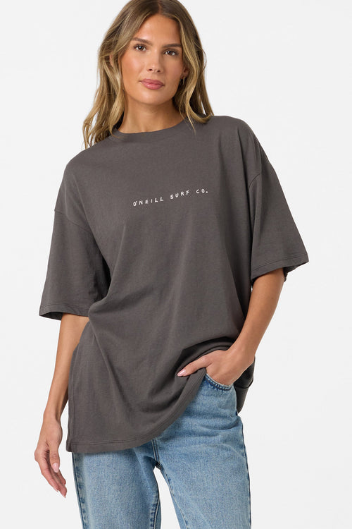 Linear Scape Oversized Tee