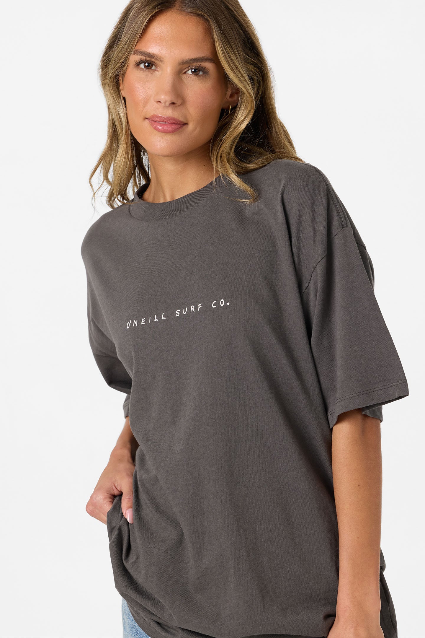 Linear Scape Oversized Tee