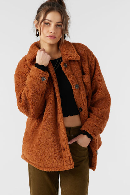 Heath High Pile Oversized Fleece Jacket