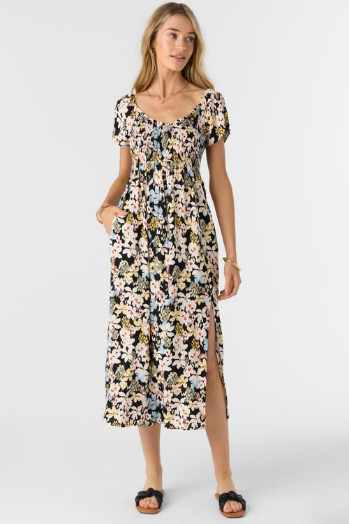 Hayzel Camden Tropical Midi Dress