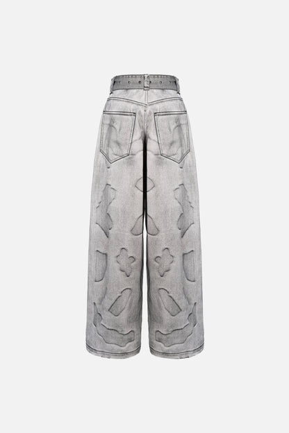 Faria Belted Jeans