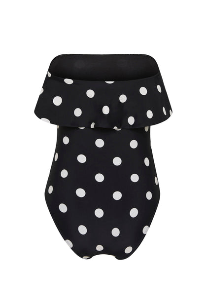Farrah Frill One Piece In Pepita