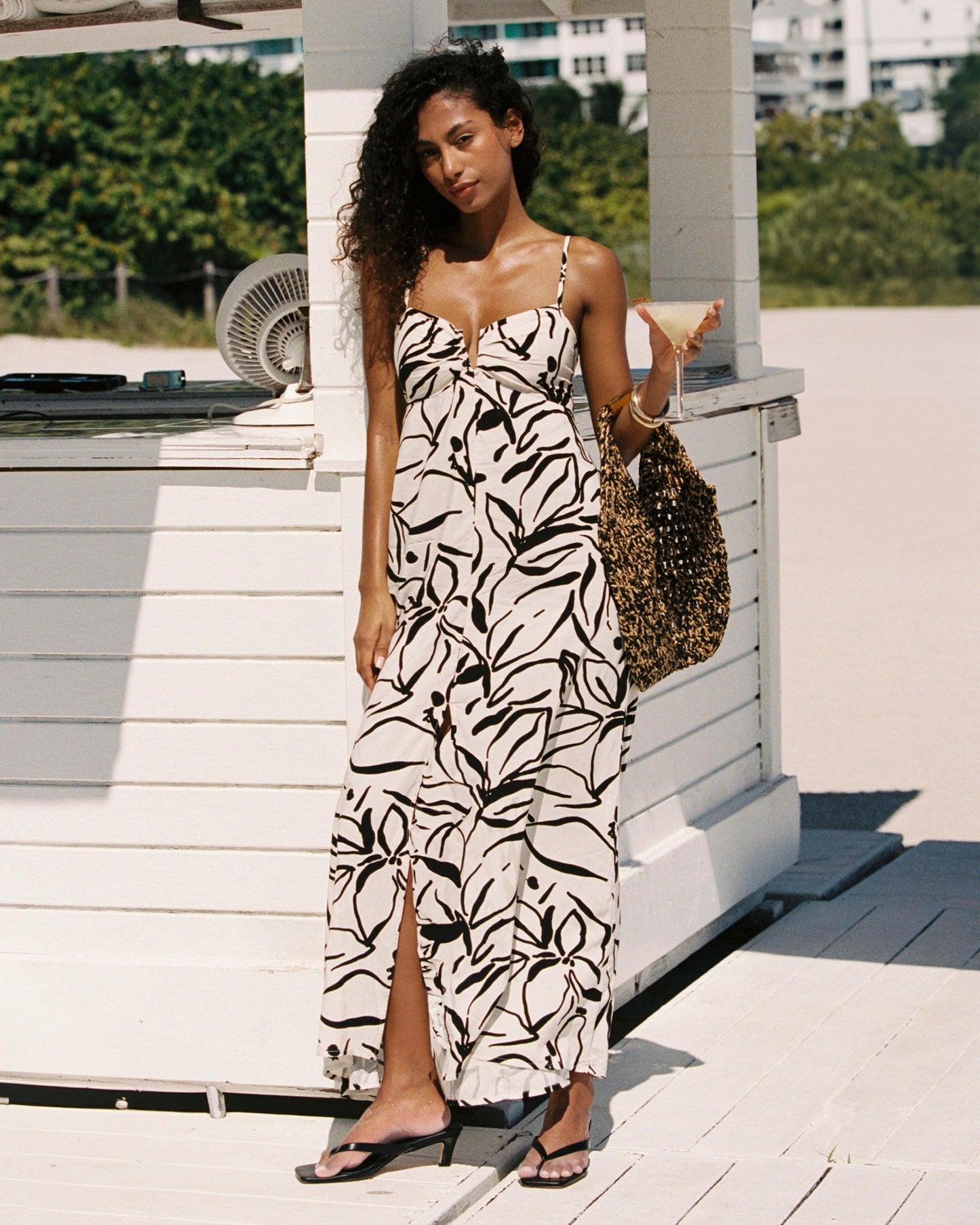 Chara Maxi Dress - Heavy Petal