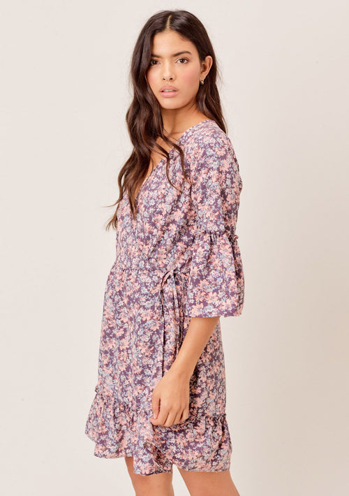 Taya Floral Wrap Dress