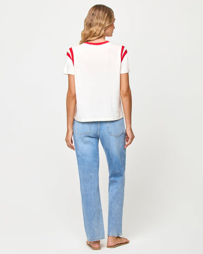 x The Salty Blonde Fresca Tee - Caliente