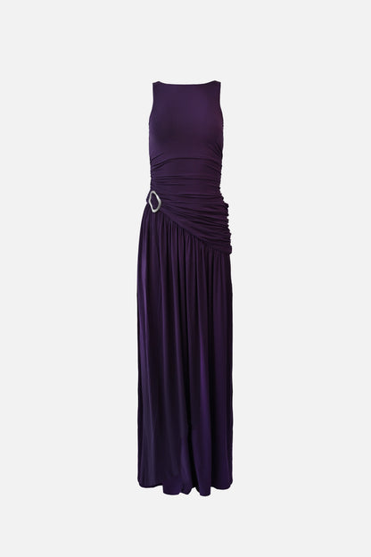 Estelle Dress — Plum