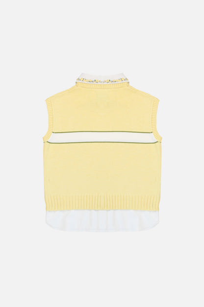 Stuart Oxford Vest — Yellow