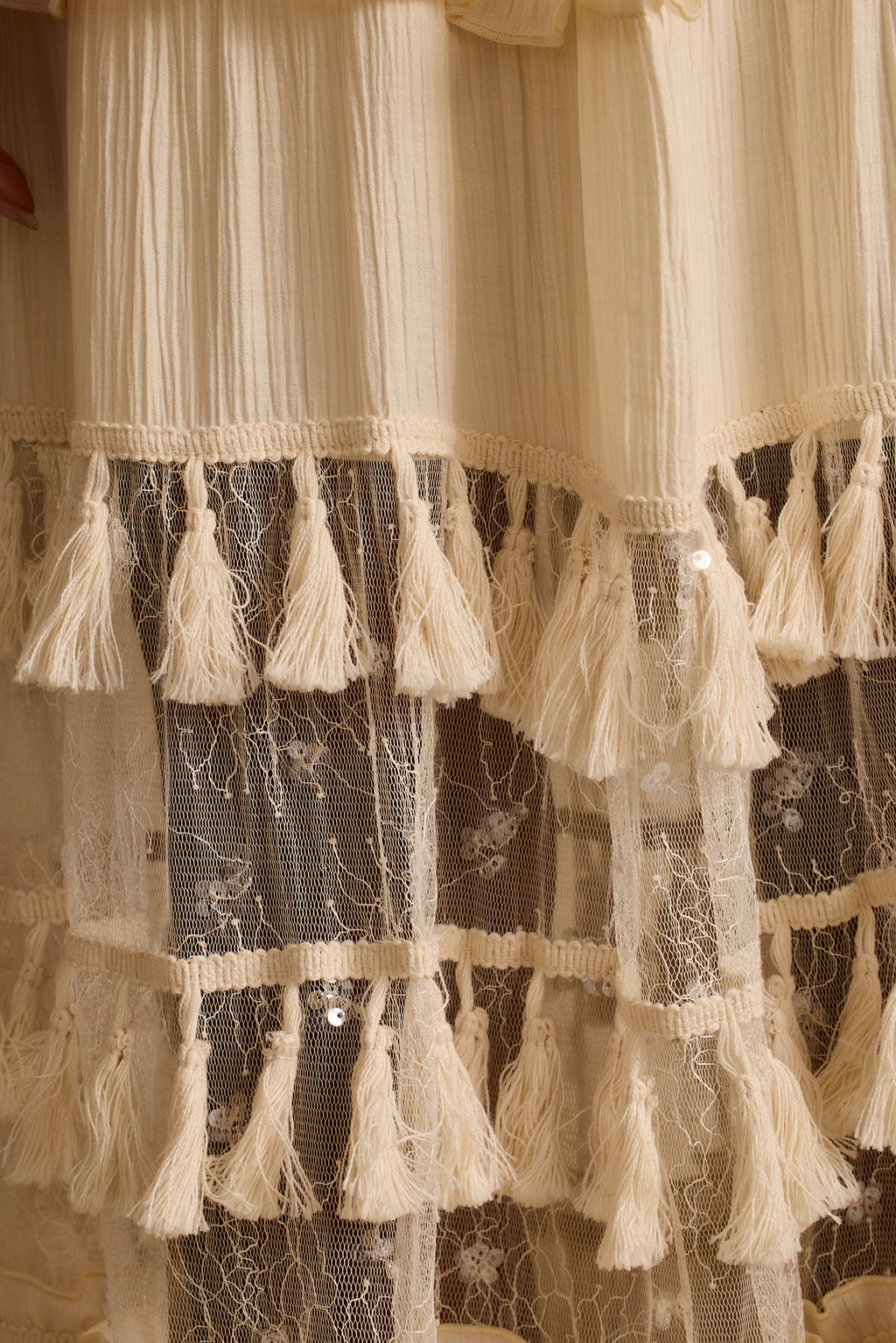 Willow Cream Maxi Dress