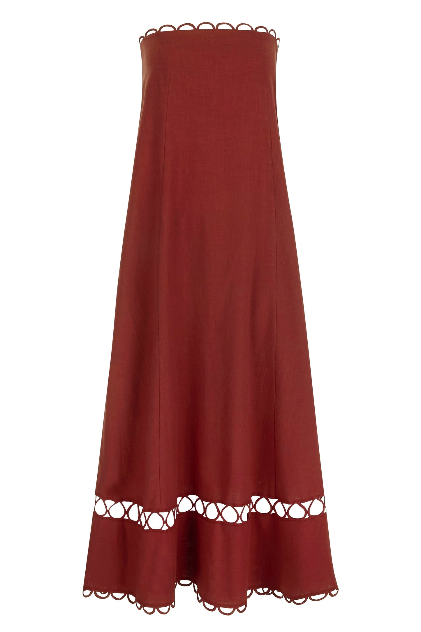 Gina Dress In Sangria