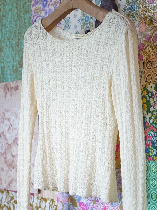 Lace Layering Top - Ivory