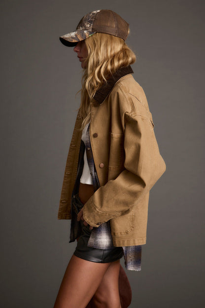Harbor Khaki Barn Jacket