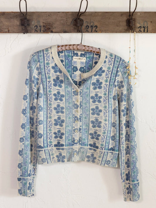 Your Everything Cardigan Sweater - Lima Stripe Light Grey