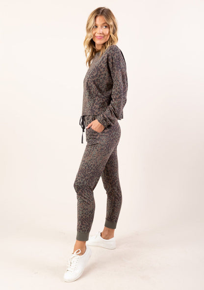 Sweet Spot Animal Print Sweatshirt