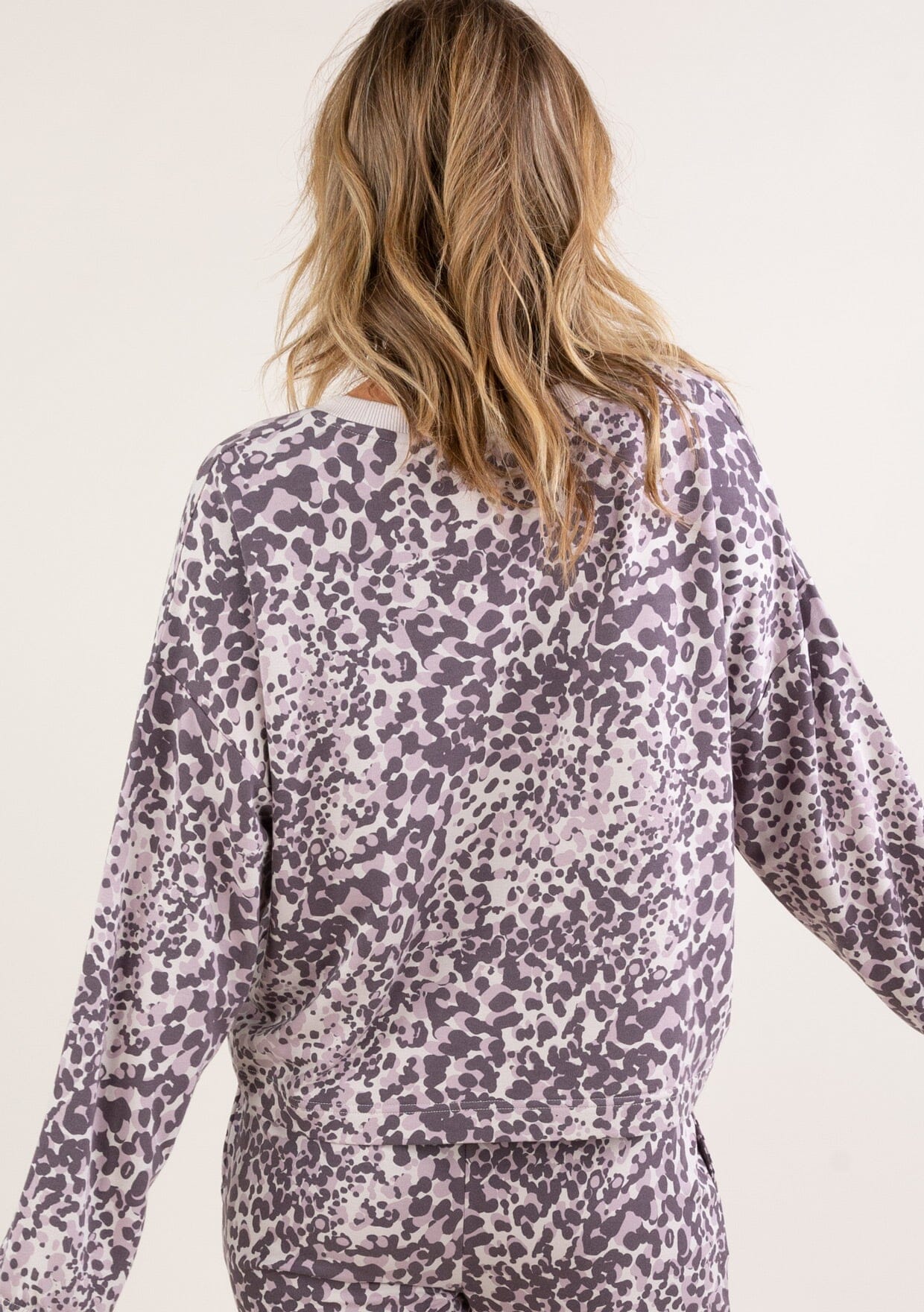 Sweet Spot Animal Print Sweatshirt