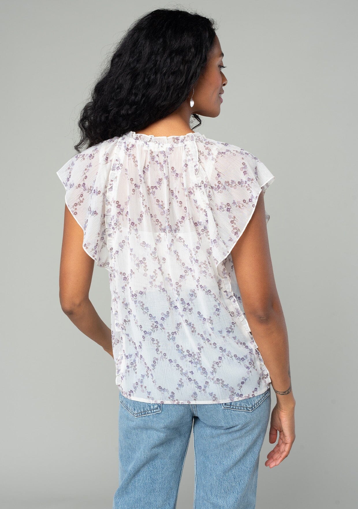 With Love Ruffled Top