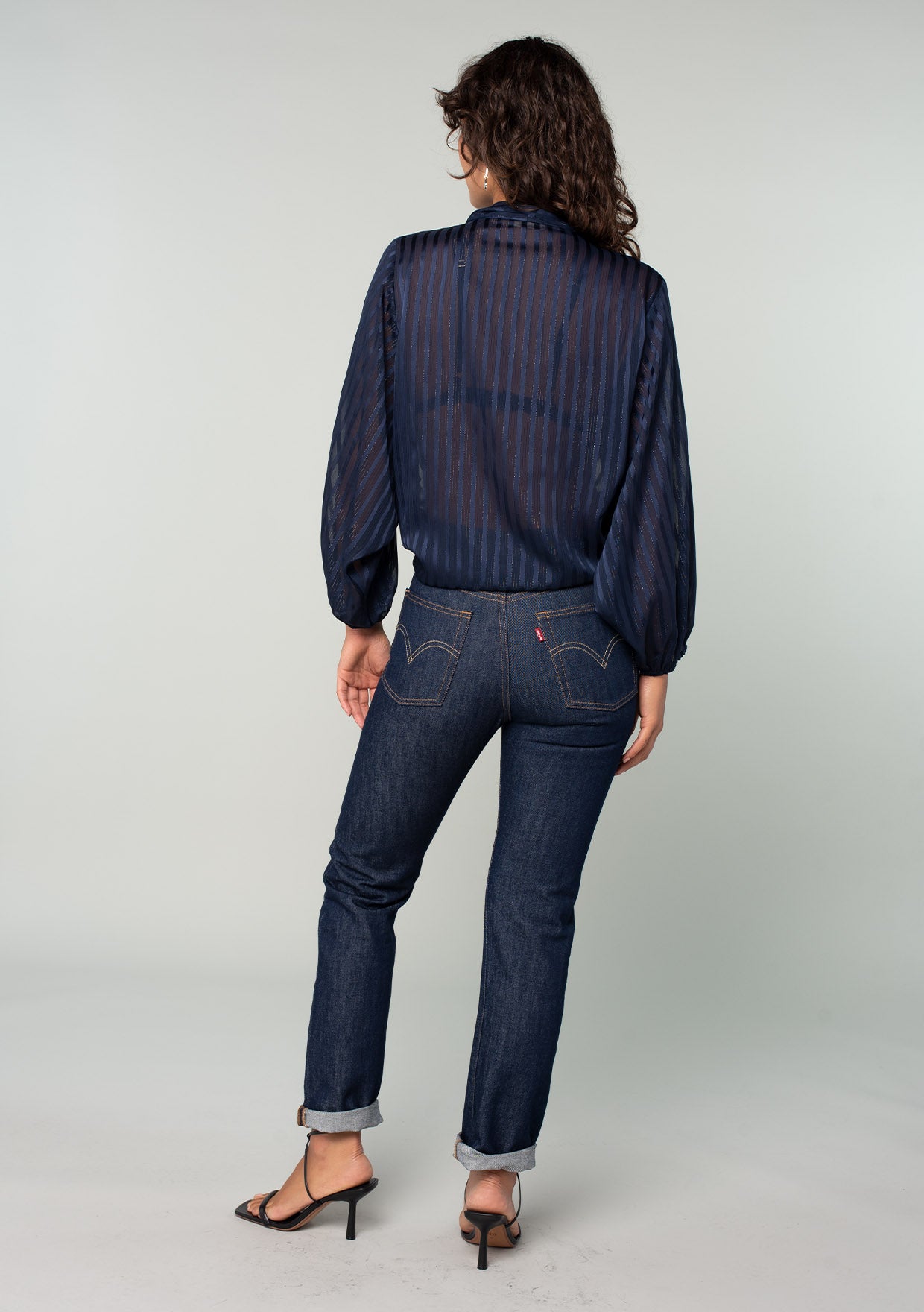 Midnight Magic Kimono Top