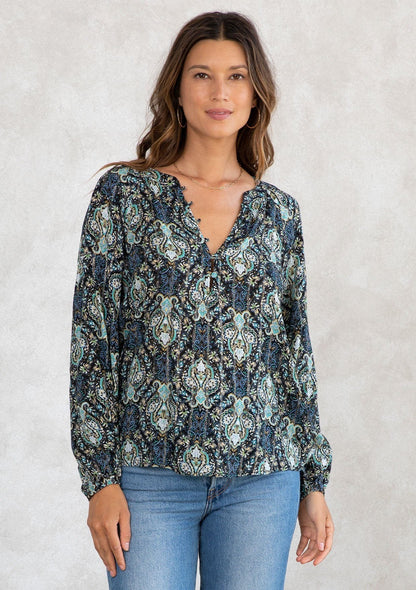 Light Catcher Peasant Top