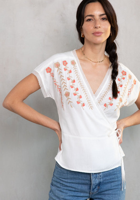 Romy Wrap Top
