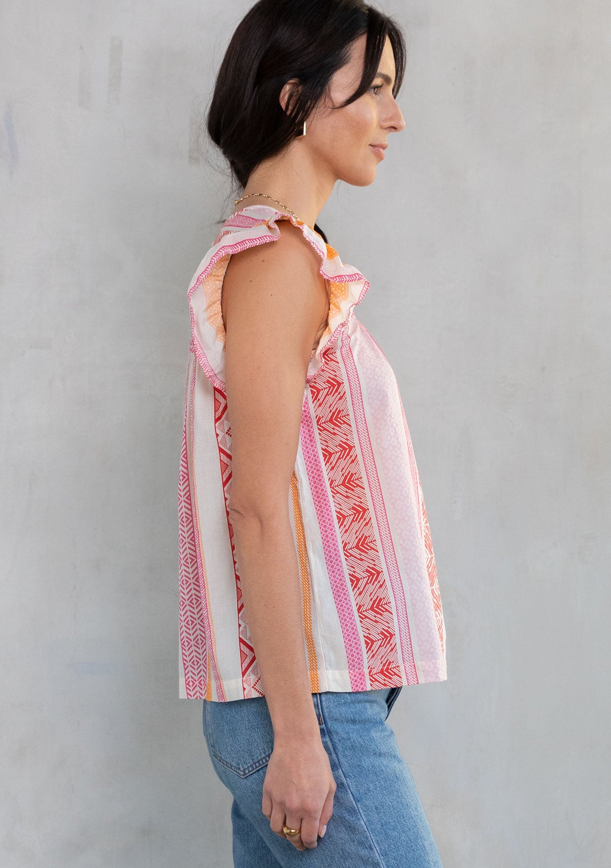 Thea Ruffled Top