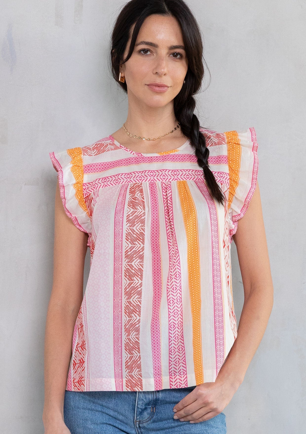 Thea Ruffled Top